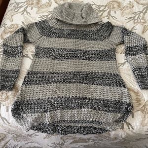 Black and Gray stripe sweater